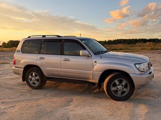 2002 Toyota Land Cruiser 100 Series Рестайлинг 1, серый, 1900000 рублей, вид 5
