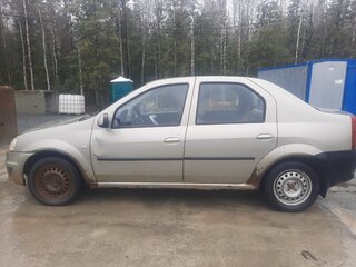 2013 Renault Logan I Рестайлинг, бежевый, 275000 рублей, вид 4