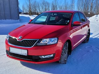 2019 Skoda Rapid I Рестайлинг, красный, 1400000 рублей, вид 2