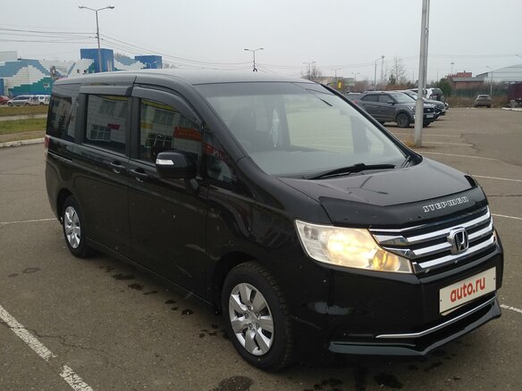 2014 Honda Stepwgn IV Рестайлинг, чёрный, 1450000 рублей - вид 6