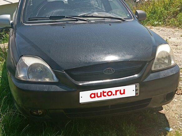 2005 Kia Rio II, чёрный, 329999 рублей