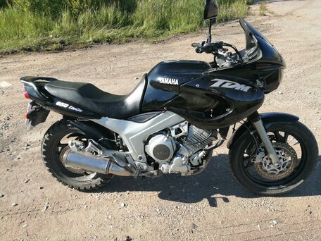 1999 Yamaha TDM850, чёрный, 350000 рублей, вид 3