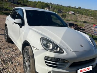 2012 Porsche Cayenne Diesel II (958), белый, 3500000 рублей, вид 5