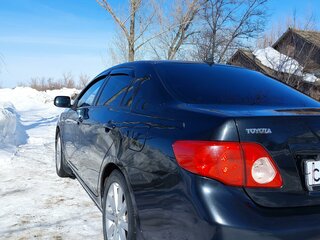 2008 Toyota Corolla X (E140, E150), чёрный, 865000 рублей, вид 2