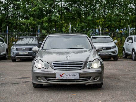 2006 Mercedes-Benz C-Класс 200 II (W203) Рестайлинг, серый, 511000 рублей, вид 3