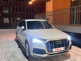 2020 Audi Q7 45 TDI II (4M) Рестайлинг, белый, 5850000 рублей, вид 2