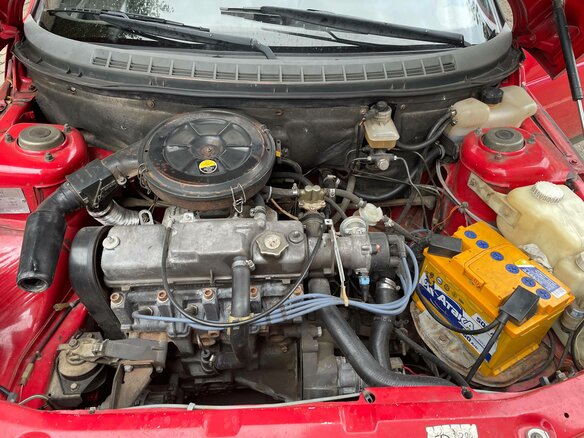 1998 Lada (ВАЗ) 2110, красный, 400000 рублей - вид 3