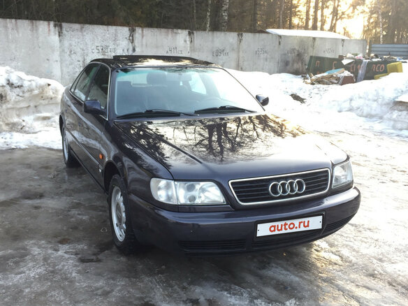 1996 Audi A6 I (C4), синий - вид 1