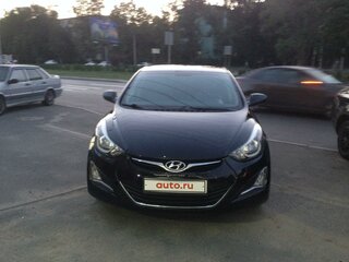 2014 Hyundai Elantra V (MD) Рестайлинг, чёрный, 1270000 рублей, вид 1