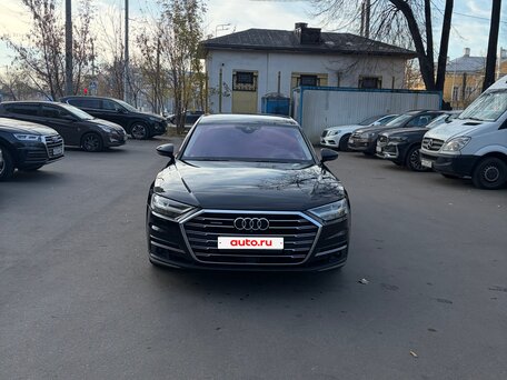 2018 Audi A8 55 TFSI IV (D5), чёрный, 3500000 рублей, вид 4