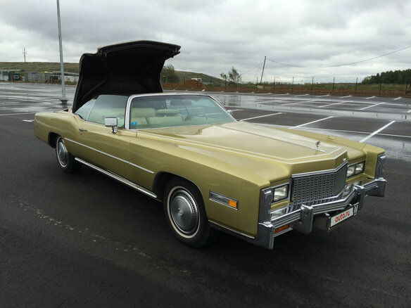 1975 Cadillac Eldorado IX, золотистый - вид 6