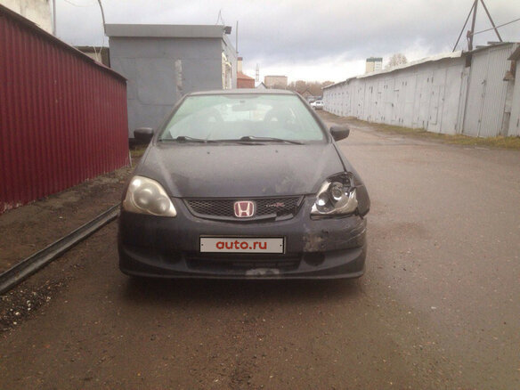 2004 Honda Civic Type R VII Рестайлинг, чёрный