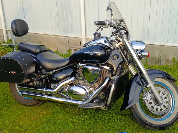 2011 Suzuki Intruder 800, чёрный, 480000 рублей