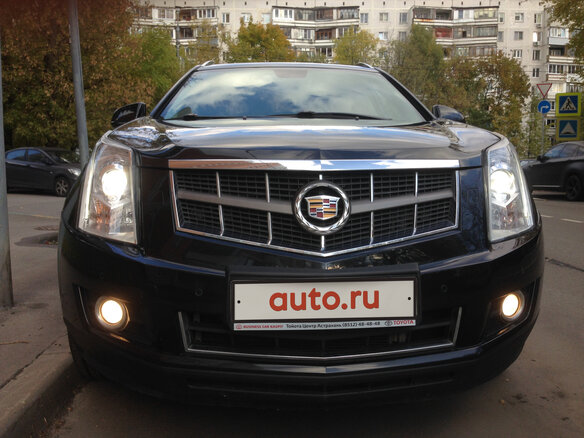 2011 Cadillac SRX II, чёрный