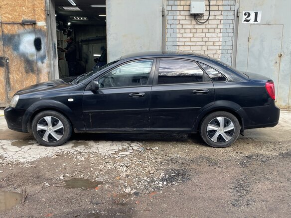 2009 Chevrolet Lacetti I, чёрный, 255000 рублей - вид 2