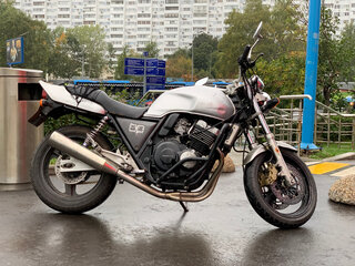 1997 Honda CB 400 Super Four, серебристый, 300000 рублей, вид 2