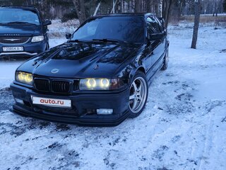 1996 BMW 3 серии 320i III (E36), чёрный, 800000 рублей, вид 1
