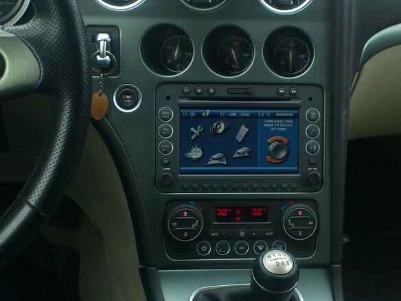 2008 Alfa Romeo 159, пурпурный - вид 7