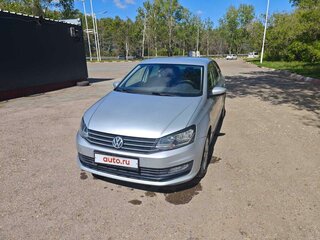 2019 Volkswagen Polo V Рестайлинг, серебристый, 1585000 рублей, вид 3