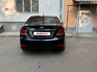 2015 Hyundai Solaris I Рестайлинг, чёрный, 600000 рублей, вид 5
