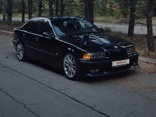 1990 BMW 3 серии 325i III (E36), чёрный, 2000000 рублей, вид 1