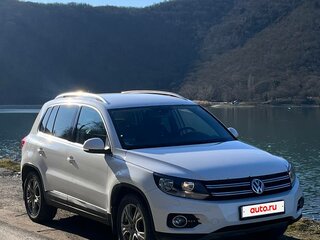 2012 Volkswagen Tiguan I Рестайлинг, белый, 1210000 рублей, вид 1