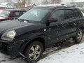 2005 Hyundai Tucson I, чёрный - вид 2