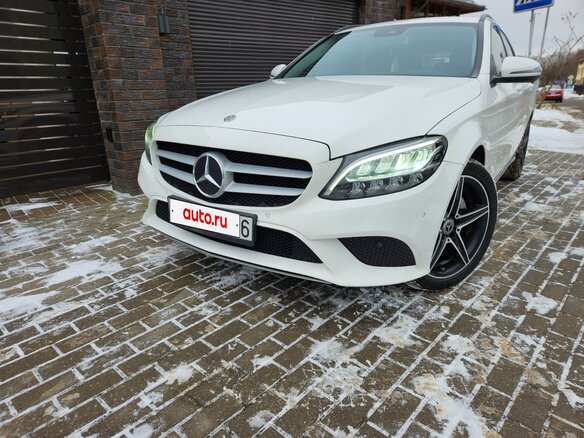 2019 Mercedes-Benz C-Класс 220 d IV (W205) Рестайлинг, белый - вид 5