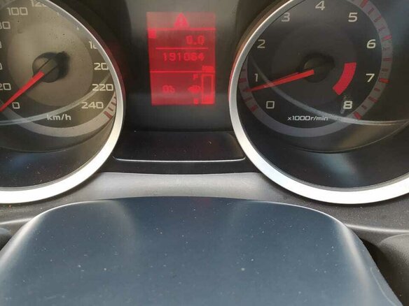 2007 Mitsubishi Lancer X, красный, 650000 рублей - вид 11