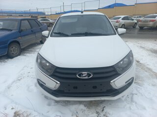 2020 Lada (ВАЗ) Granta I Рестайлинг, белый, 840000 рублей, вид 1
