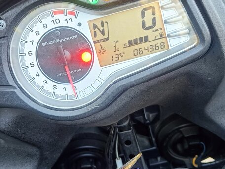 2011 Suzuki V-Strom DL 650, чёрный, 470000 рублей, вид 1