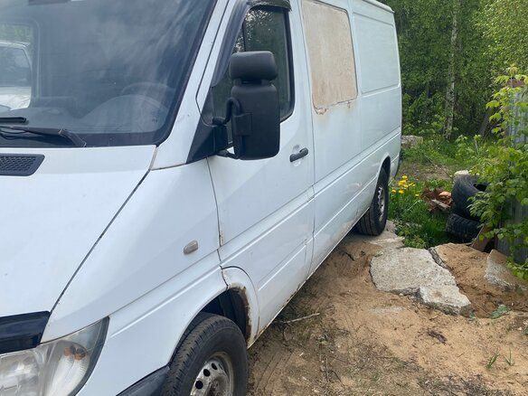 2005 Mercedes-Benz Sprinter, белый, 680000 рублей - вид 1