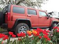 2005 Hummer H3, оранжевый