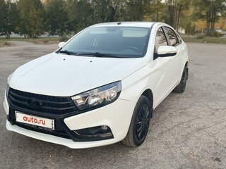 2021 Lada (ВАЗ) Vesta I, белый, 1350000 рублей, вид 1