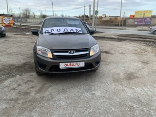 2018 Lada (ВАЗ) Granta I, коричневый, 590000 рублей, вид 3