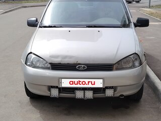 2008 Lada (ВАЗ) Kalina I, серебристый, 120000 рублей, вид 1