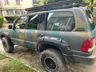 1998 Toyota Land Cruiser 100 Series, зелёный, 2100000 рублей, вид 3