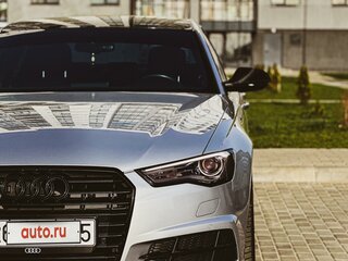 2017 Audi A6 IV (C7) Рестайлинг, серебристый, 2500000 рублей, вид 4