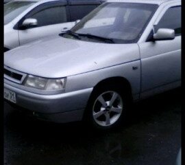 2003 Lada (ВАЗ) 2110, серебристый, 115000 рублей, вид 2