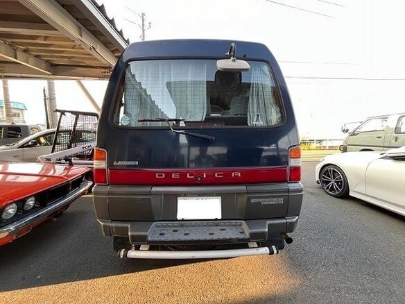 1997 Mitsubishi Delica III, синий - вид 4