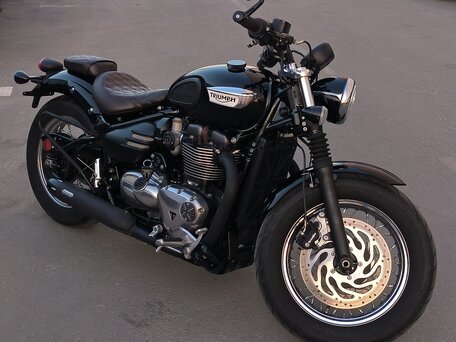 2018 Triumph Bonneville Speedmaster, чёрный, 1050000 рублей, вид 4