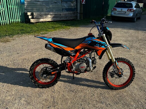 2024 Kayo Evolution YX125EM, чёрный, 86000 рублей - вид 2