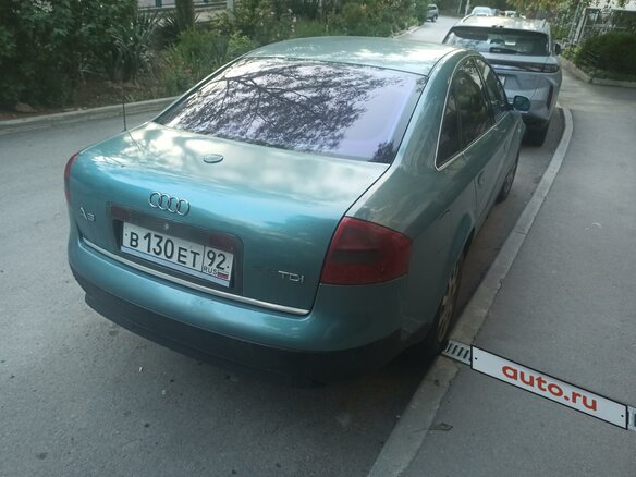 1998 Audi A6 II (C5), зелёный, 420000 рублей - вид 1