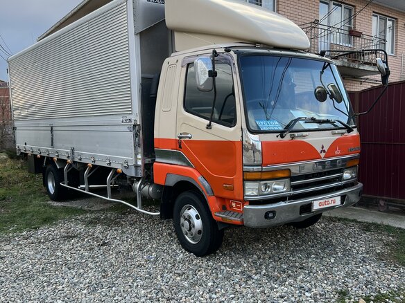 1996 Fuso (Mitsubishi) Fighter, оранжевый, 2600000 рублей - вид 6