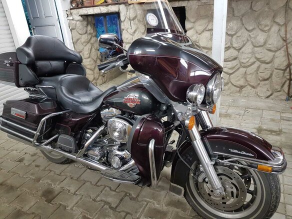 2004 Harley-Davidson Electra Glide, оранжевый, 900000 рублей - вид 11