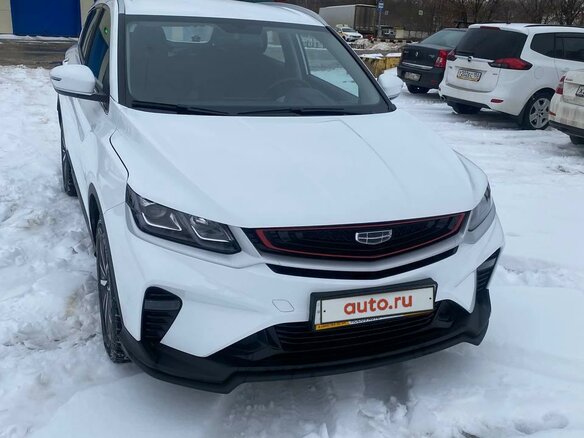 2023 Geely Coolray I, белый, 2000000 рублей