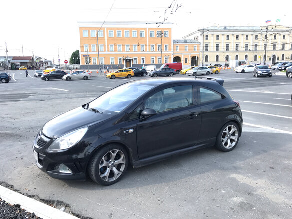 2008 Opel Corsa OPC D, чёрный
