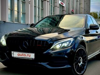 2014 Mercedes-Benz C-Класс 180 IV (W205), чёрный, 2050000 рублей, вид 1