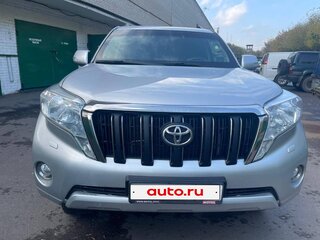 2015 Toyota Land Cruiser Prado 6-speed 150 Series Рестайлинг 1, серебристый, 7000000 рублей, вид 2