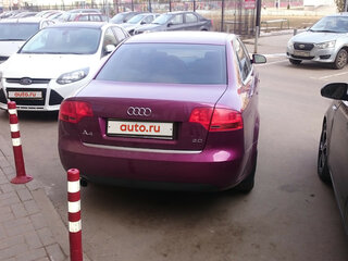 2007 Audi A4 III (B7), фиолетовый, 718000 рублей, вид 4